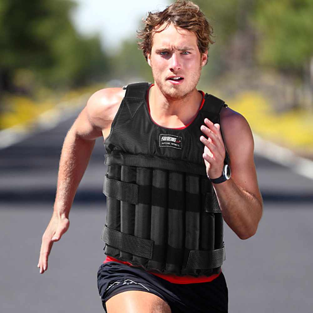 Crossfit Vest - 1 - 110LBS Adjustable Weighted Vest