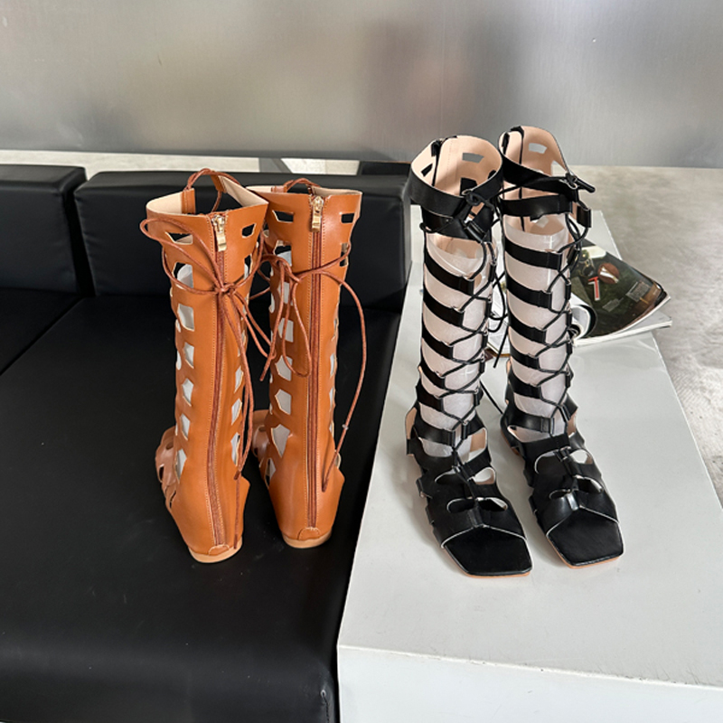 Brown Flats Long Boots Women C - Crossfit Outfit recensione e prezzo