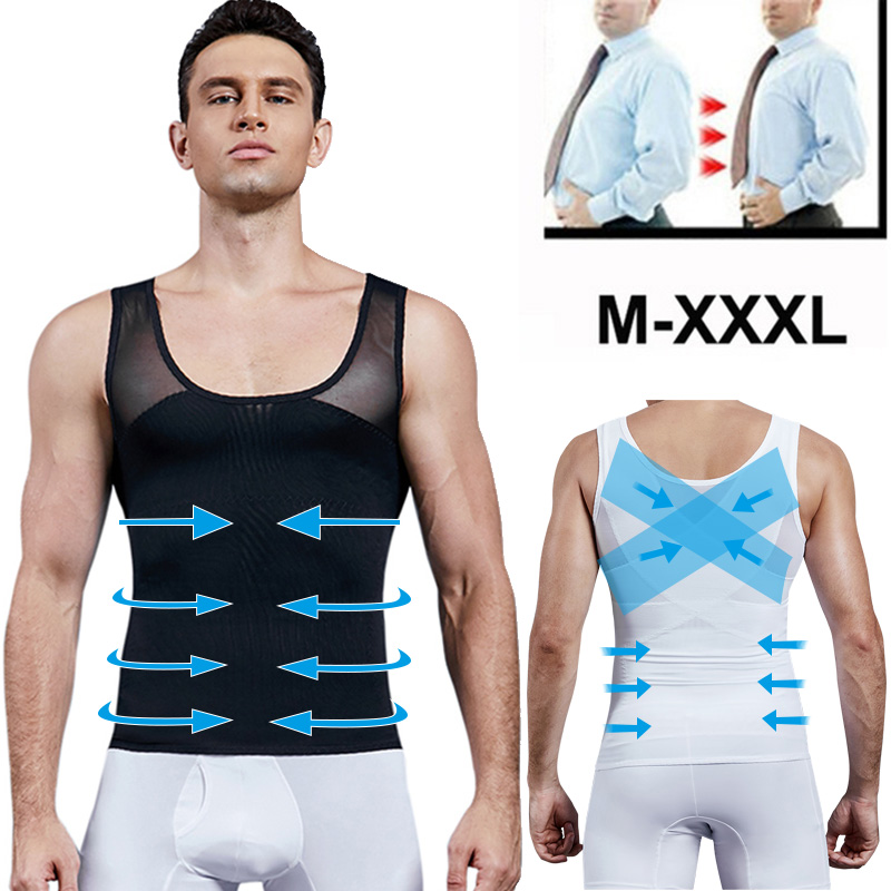 Men Shapewear Chest Compressio - Crossfit Weight Vest recensione e prezzo