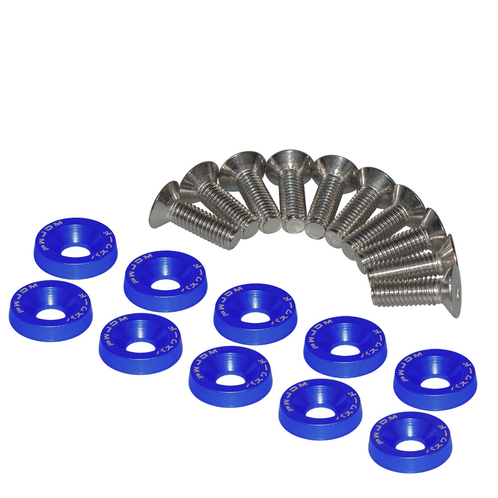 10PCS M6 JDM Car Modified Hex  - Bumper Plate 10Kg recensione e prezzo