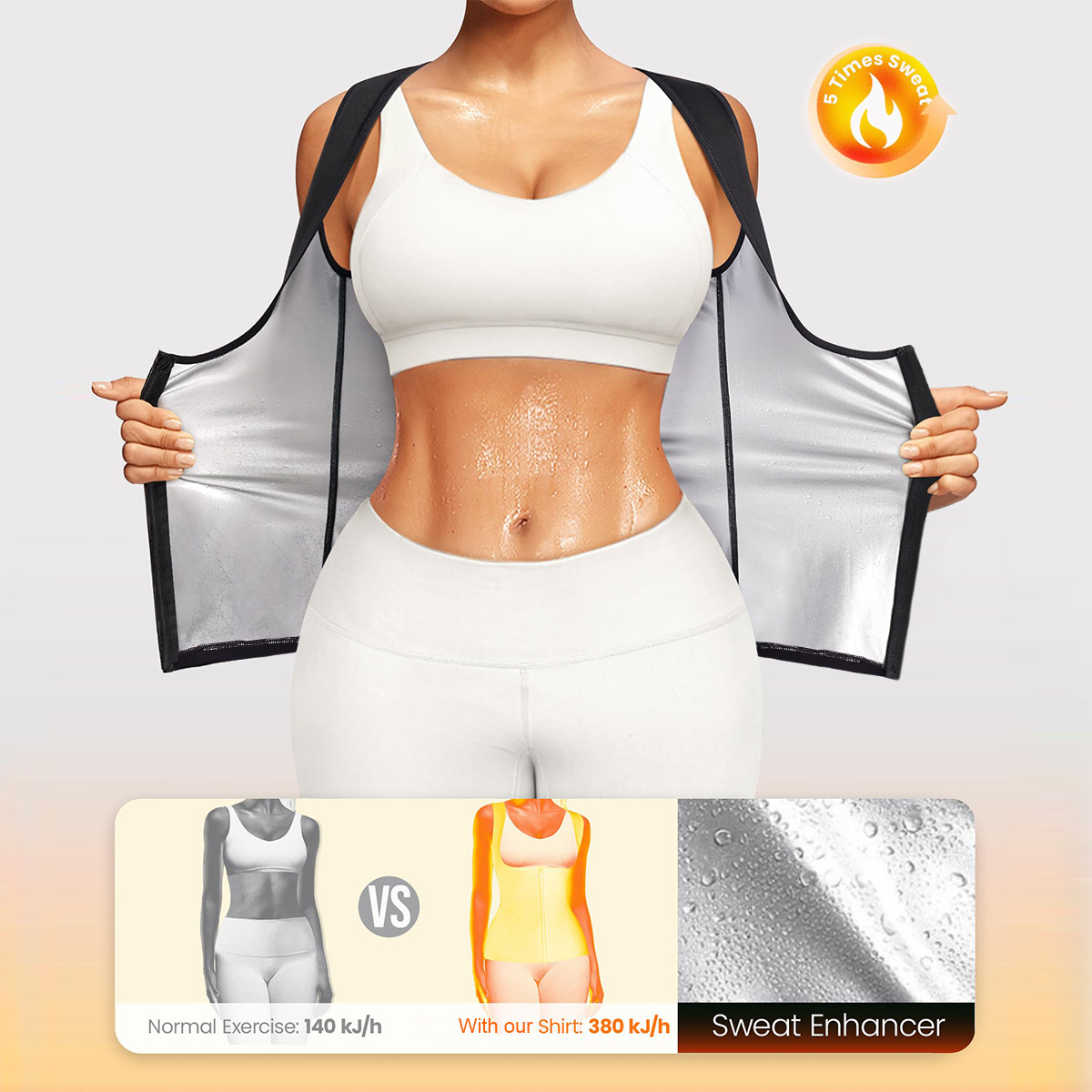 1PCS Women’s Sweat Vest for We - Crossfit Vest recensione e prezzo