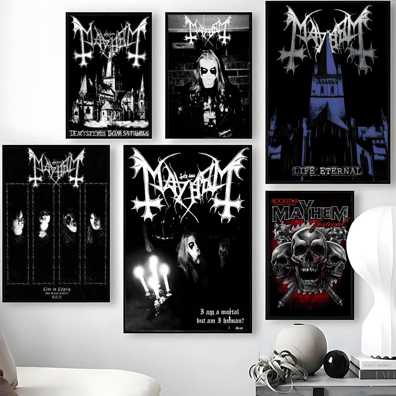 Band M-Mayhem Poster Waterproo - Crossfit Mayhem recensione e prezzo