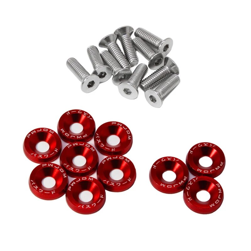 10 PCS M6 Car Modified Fastene - Bumper Plate 10Kg recensione e prezzo