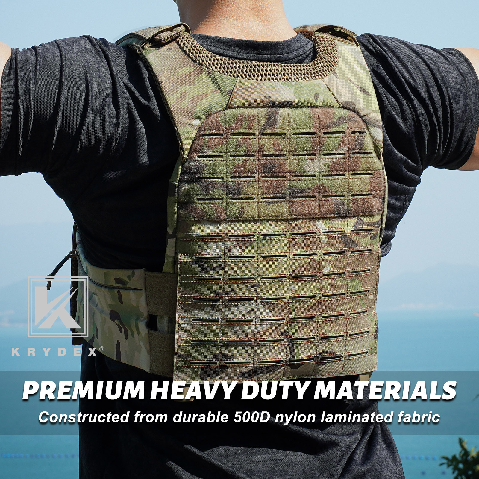 KRYDEX Laser MOLLE Tactical 30 - Crossfit Vest recensione e prezzo