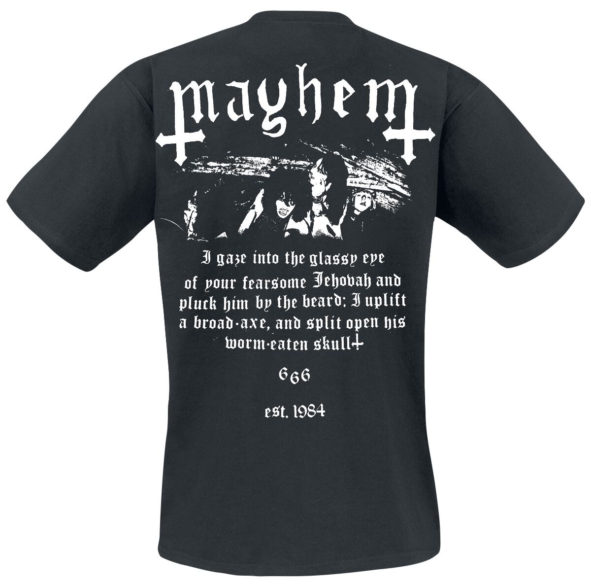 Mayhem Classic Logo Tee, Black - Crossfit Mayhem recensione e prezzo