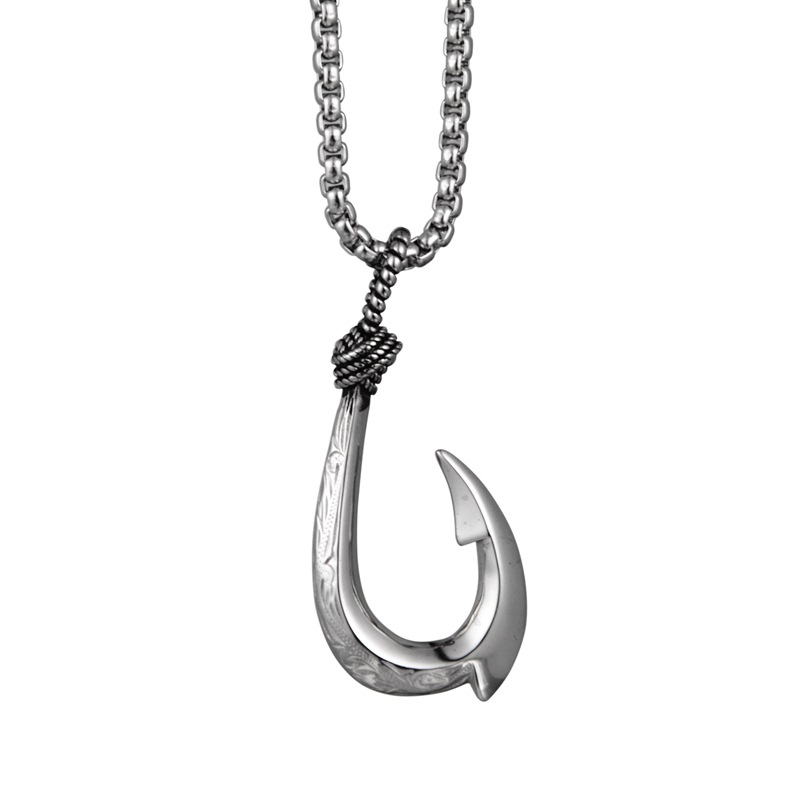Maui Magic Fish Hook Necklace  - Battle Rope Anchor recensione e prezzo