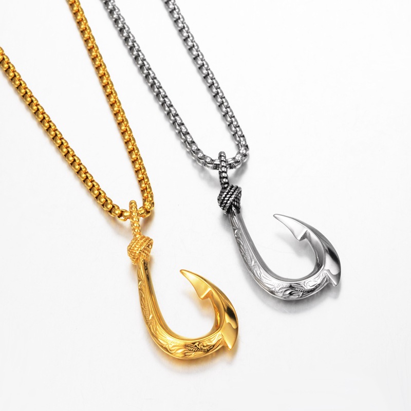 Maui Magic Fish Hook Necklace  - Battle Rope Anchor recensione e prezzo