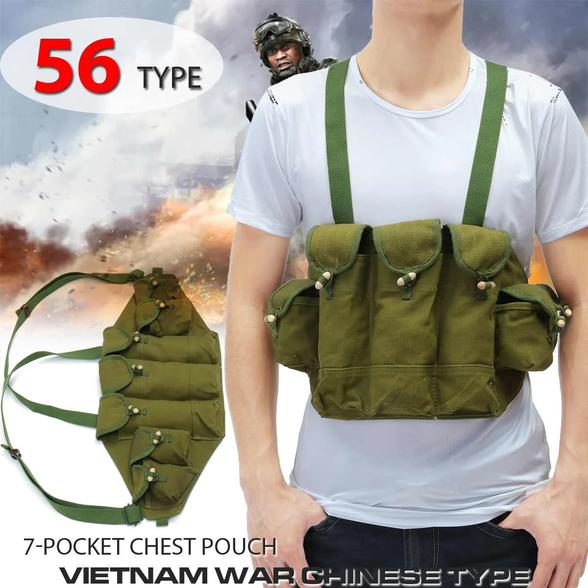 56 Type Adjustable Hunting Ves - Crossfit Vest recensione e prezzo