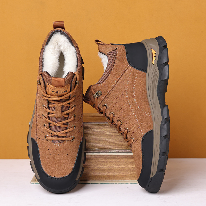Men Winter Leather Shoes Warm  - Crossfit Outdoor recensione e prezzo