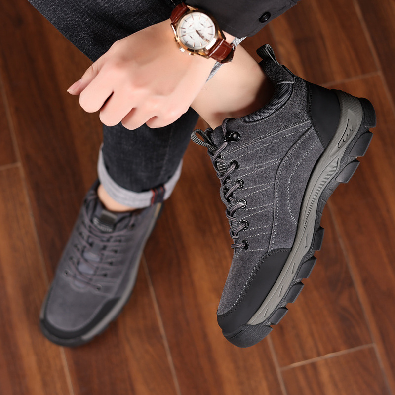 Men Winter Leather Shoes Warm  - Crossfit Outdoor recensione e prezzo