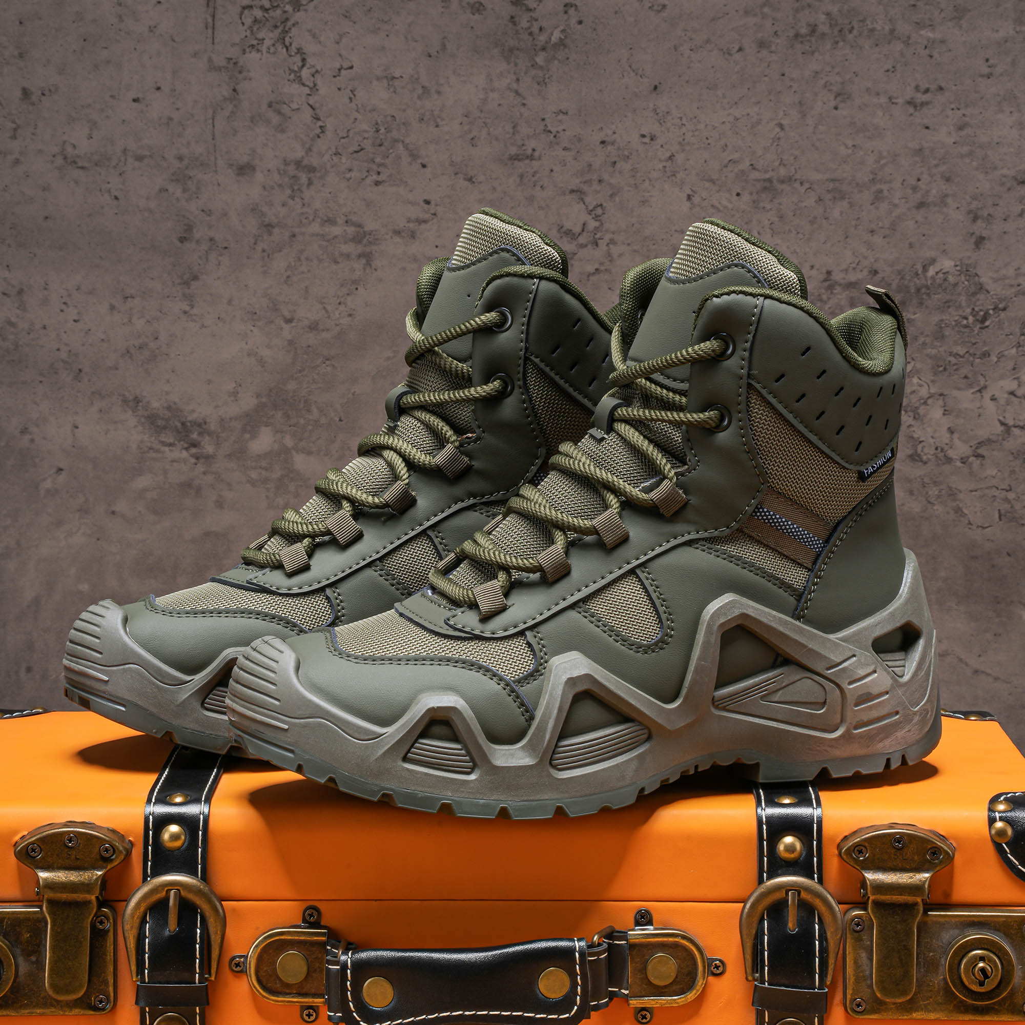 Men's high top boots, hiking b - Crossfit Outdoor recensione e prezzo