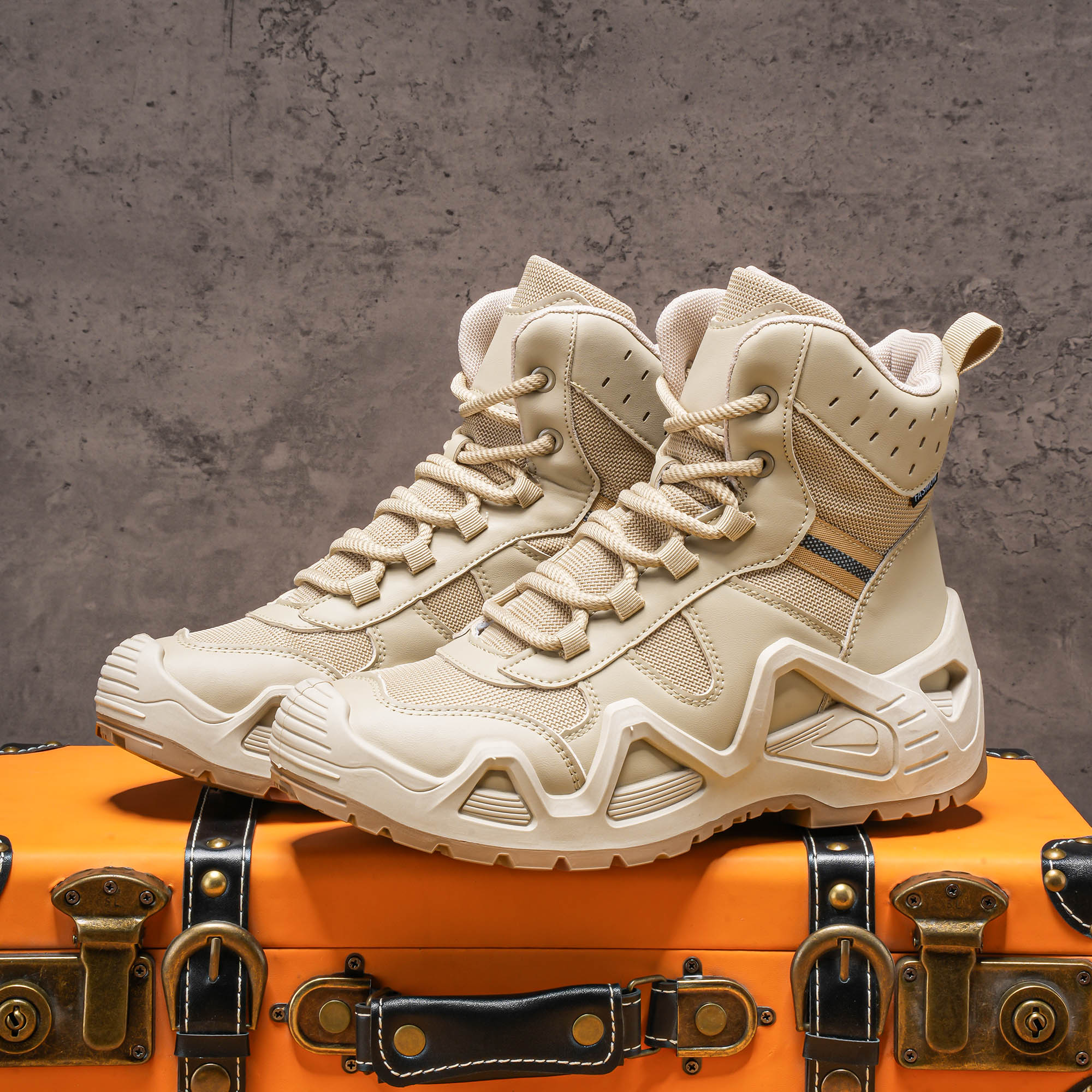 Men's high top boots, hiking b - Crossfit Outdoor recensione e prezzo