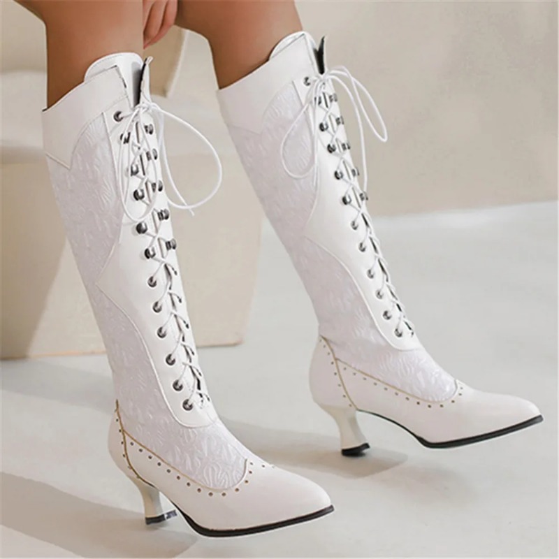 Women Victorian Pointed Toe Mi - Crossfit Outfit recensione e prezzo