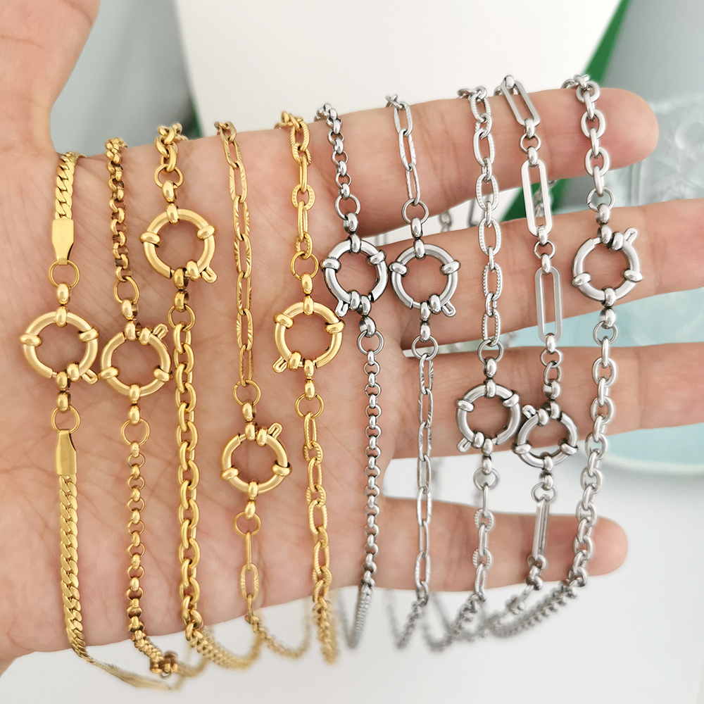 Spring Sailor Clasp Necklace W - Battle Rope Anchor recensione e prezzo