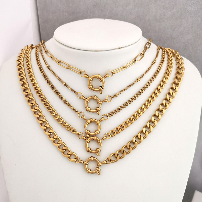 Spring Sailor Clasp Necklace W - Battle Rope Anchor recensione e prezzo